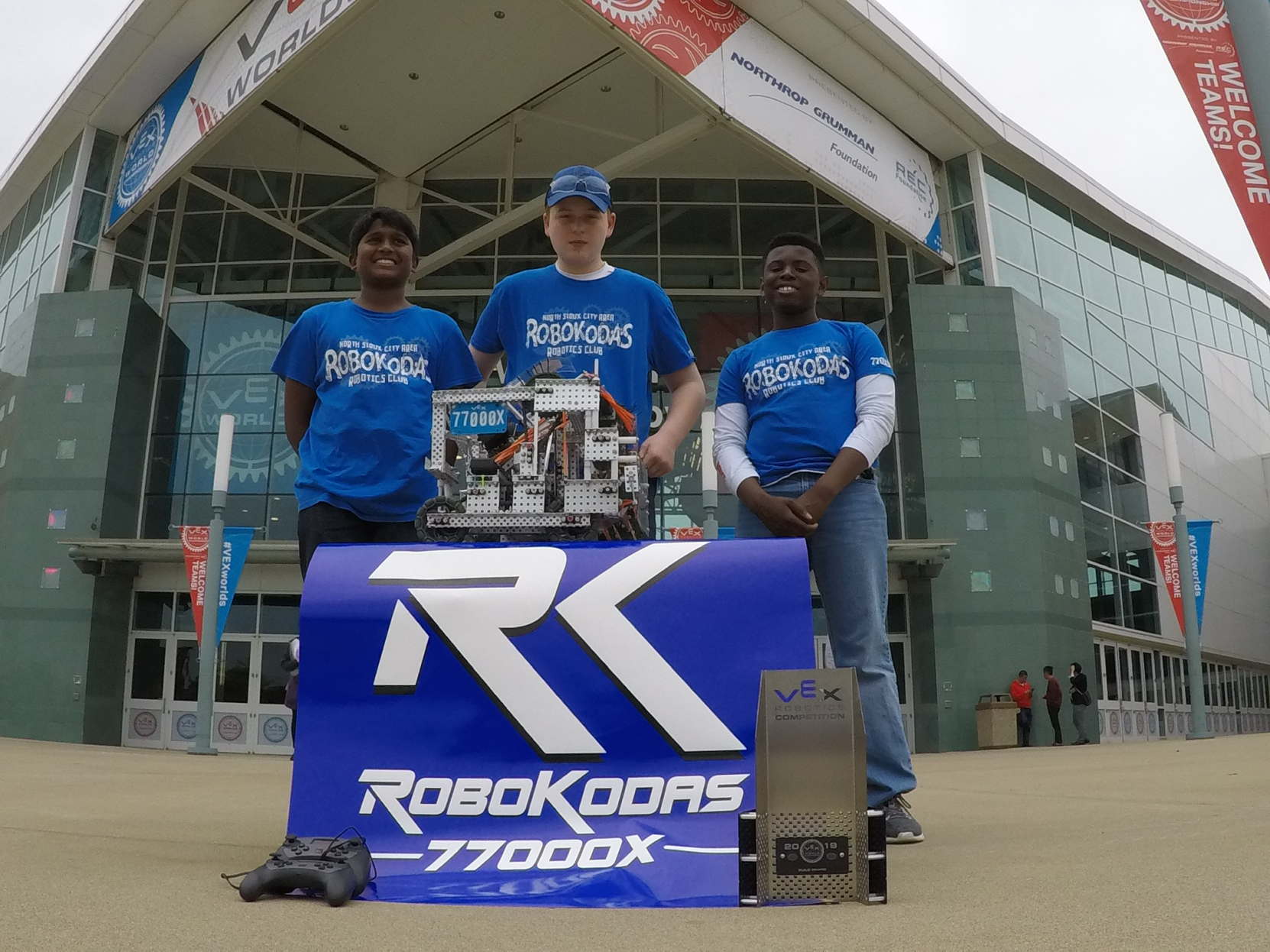 RoboKodas at Worlds competition